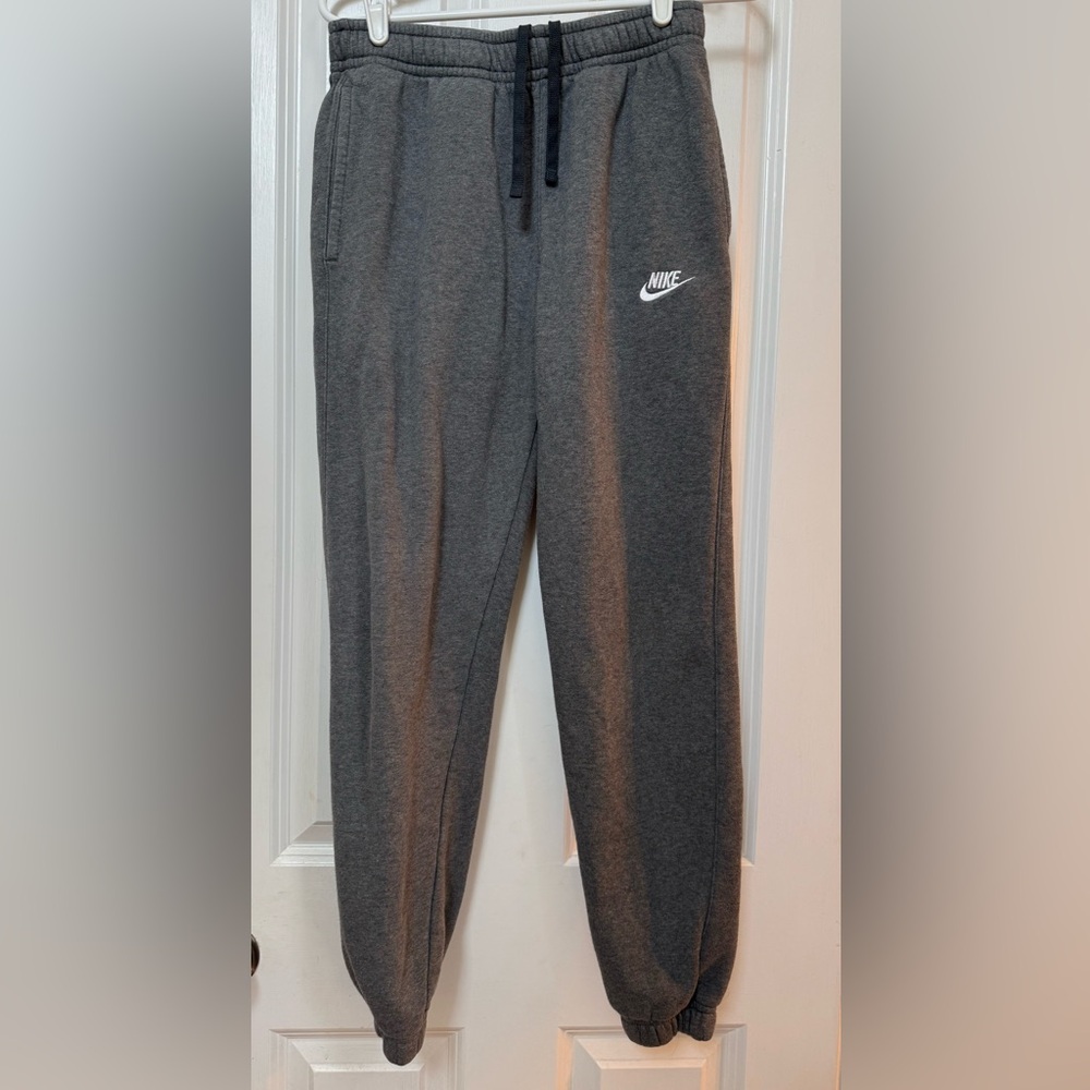 Nike Men’s Small Charcoal Fleece Sweatpants